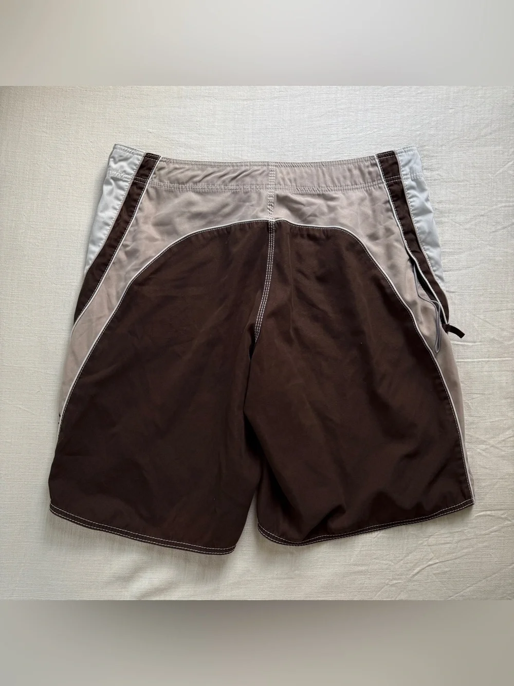 Y2K Vintage Billabong Andy Irons Board Shorts Brown Size 40 Rare
